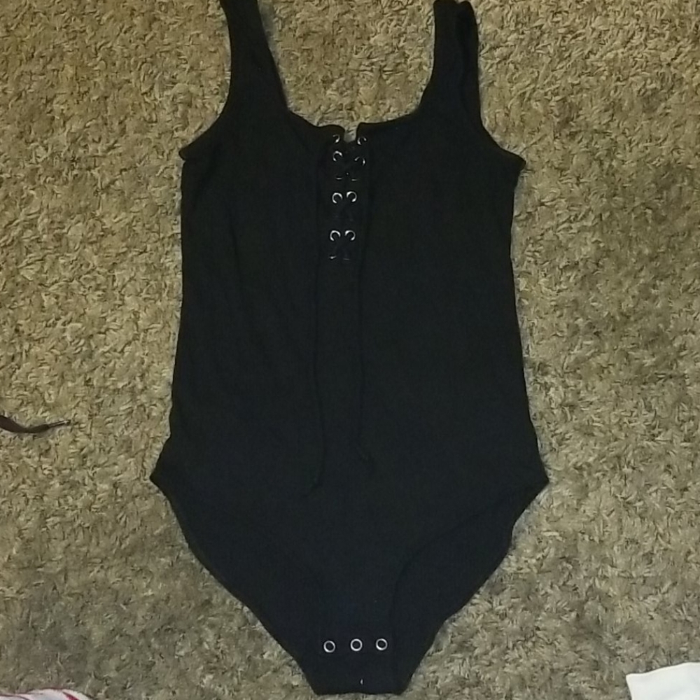 American eagle ribbed body suit